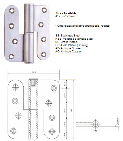 Round Corner Lift-off Hinge1